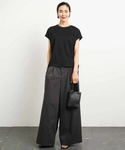 MICHEL KLEIN / ミッシェルクラン カットソー | [接触冷感]フレンチスリーブカットソー | 詳細18