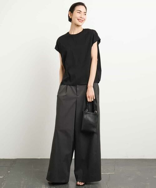 MICHEL KLEIN / ミッシェルクラン カットソー | [接触冷感]フレンチスリーブカットソー | 詳細19