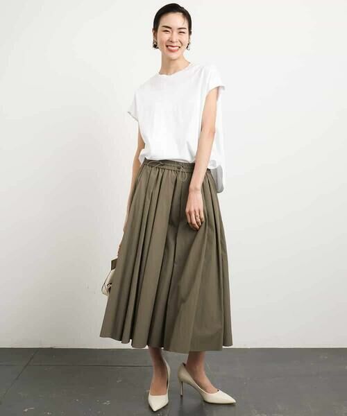 MICHEL KLEIN / ミッシェルクラン カットソー | [接触冷感]フレンチスリーブカットソー | 詳細2