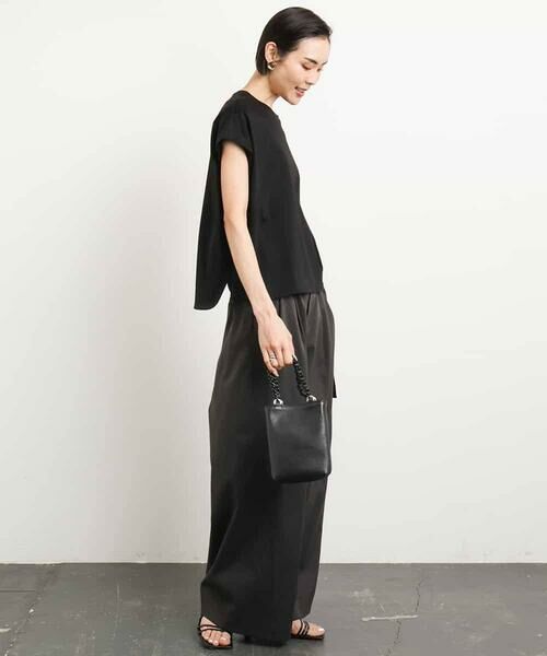 MICHEL KLEIN / ミッシェルクラン カットソー | [接触冷感]フレンチスリーブカットソー | 詳細20