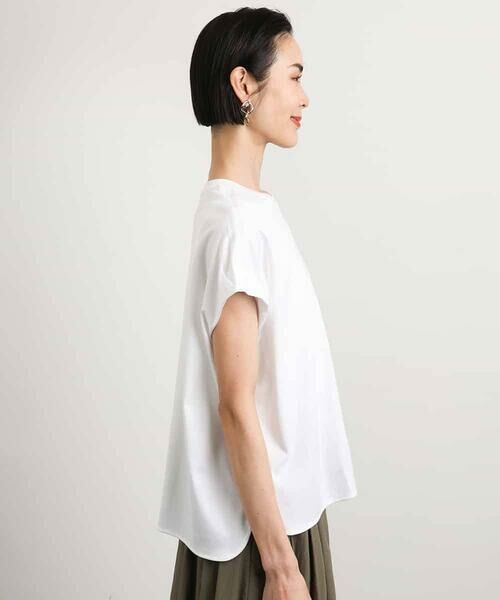 MICHEL KLEIN / ミッシェルクラン カットソー | [接触冷感]フレンチスリーブカットソー | 詳細22