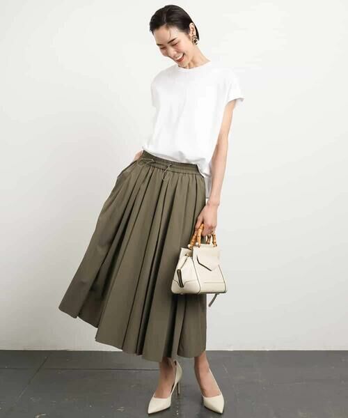 MICHEL KLEIN / ミッシェルクラン カットソー | [接触冷感]フレンチスリーブカットソー | 詳細3