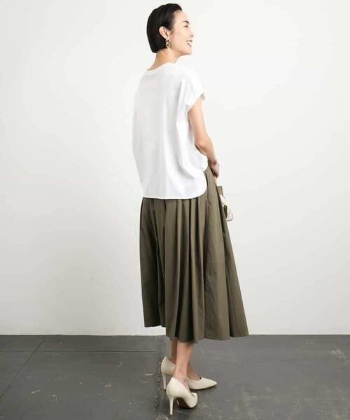 MICHEL KLEIN / ミッシェルクラン カットソー | [接触冷感]フレンチスリーブカットソー | 詳細5