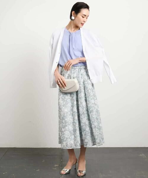 MICHEL KLEIN / ミッシェルクラン カットソー | [通勤]ボウタイブラウソー | 詳細10