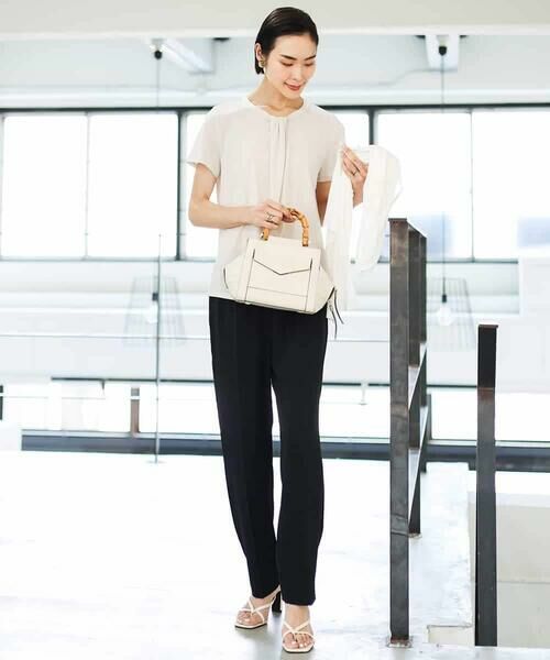 MICHEL KLEIN / ミッシェルクラン カットソー | [通勤]ボウタイブラウソー | 詳細13