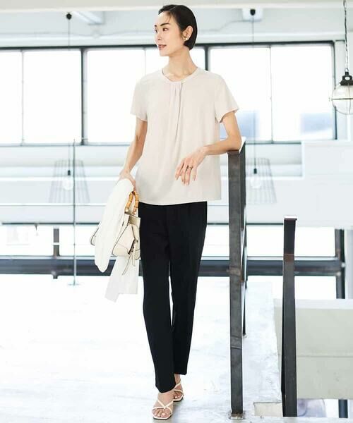 MICHEL KLEIN / ミッシェルクラン カットソー | [通勤]ボウタイブラウソー | 詳細14