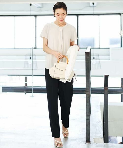 MICHEL KLEIN / ミッシェルクラン カットソー | [通勤]ボウタイブラウソー | 詳細15