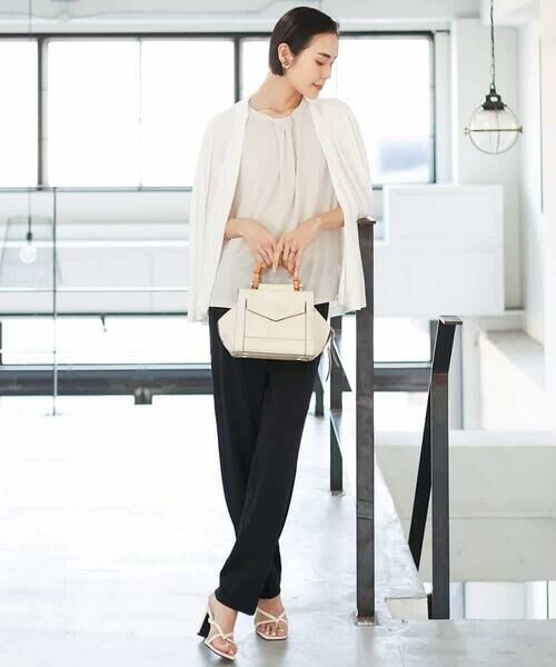 MICHEL KLEIN / ミッシェルクラン カットソー | [通勤]ボウタイブラウソー | 詳細19