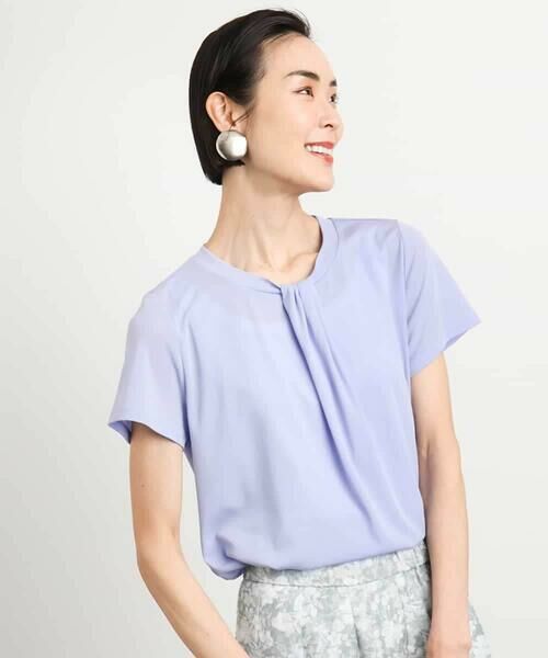 MICHEL KLEIN / ミッシェルクラン カットソー | [通勤]ボウタイブラウソー | 詳細2