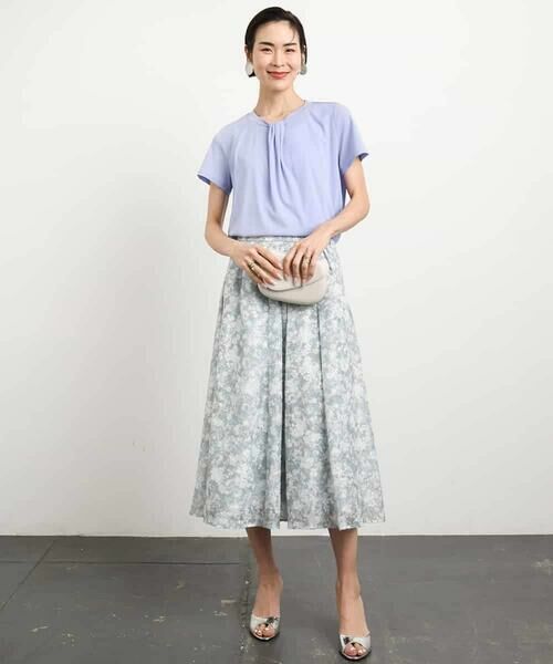 MICHEL KLEIN / ミッシェルクラン カットソー | [通勤]ボウタイブラウソー | 詳細3