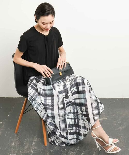 MICHEL KLEIN / ミッシェルクラン カットソー | [通勤]ボウタイブラウソー | 詳細30