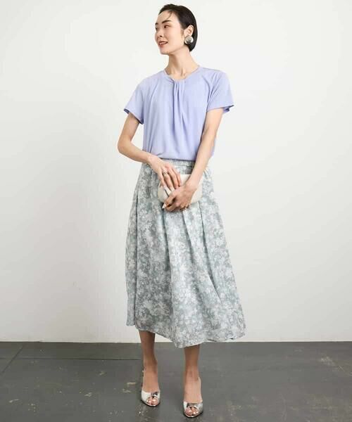 MICHEL KLEIN / ミッシェルクラン カットソー | [通勤]ボウタイブラウソー | 詳細4