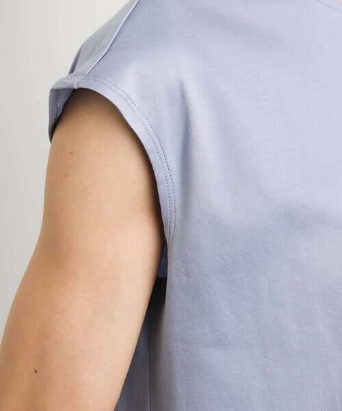 MICHEL KLEIN / ミッシェルクラン カットソー | [WEB限定/接触冷感]フレンチスリーブペプラムカットソー | 詳細23