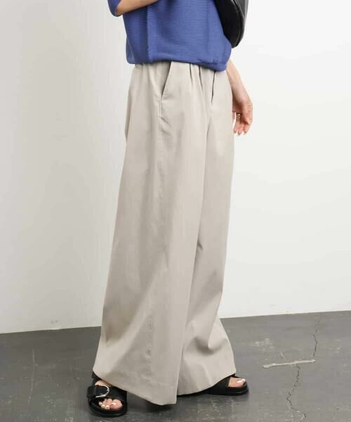 MICHEL KLEIN / ミッシェルクラン その他パンツ | タックワイドチノパンツ | 詳細23