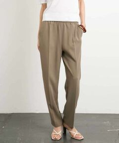 MICHEL KLEIN / ミッシェルクラン チノ・ワークパンツ | [接触冷感/UVカット]テーパードコージーパンツ(セットアップ対応)