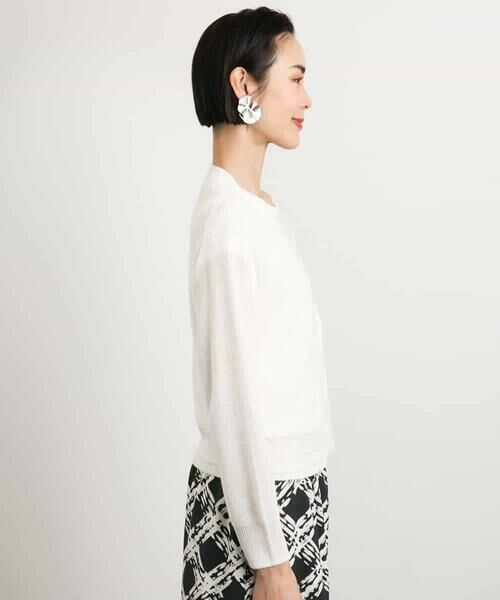 MICHEL KLEIN / ミッシェルクラン カーディガン・ボレロ | [アンサンブル対応]スパンコールVネックカーディガン | 詳細17