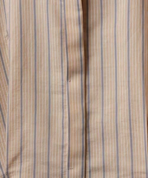 MICHEL KLEIN / ミッシェルクラン シャツ・ブラウス | ストライプ柄デザインタックブラウス | 詳細12