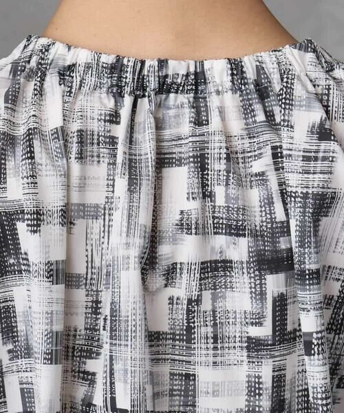 MICHEL KLEIN / ミッシェルクラン シャツ・ブラウス | [セットアップ対応]かすれチェック柄ノースリーブプルオーバー | 詳細15