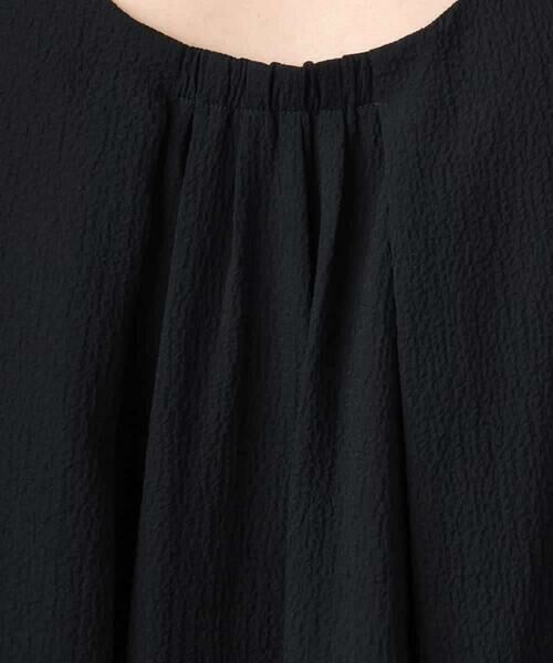 MICHEL KLEIN / ミッシェルクラン シャツ・ブラウス | [セットアップ対応]楊柳Vネックデザインブラウス | 詳細28