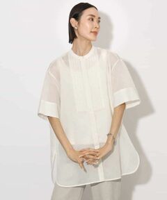 MICHEL KLEIN / ミッシェルクラン シャツ・ブラウス | シアーチュニックブラウス