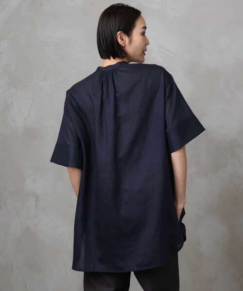 MICHEL KLEIN / ミッシェルクラン シャツ・ブラウス | シアーチュニックブラウス | 詳細10