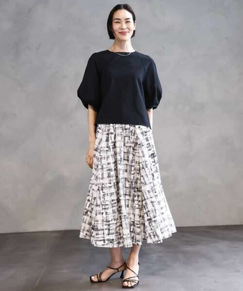 MICHEL KLEIN / ミッシェルクラン シャツ・ブラウス | ボリュームスリーブブラウス | 詳細12