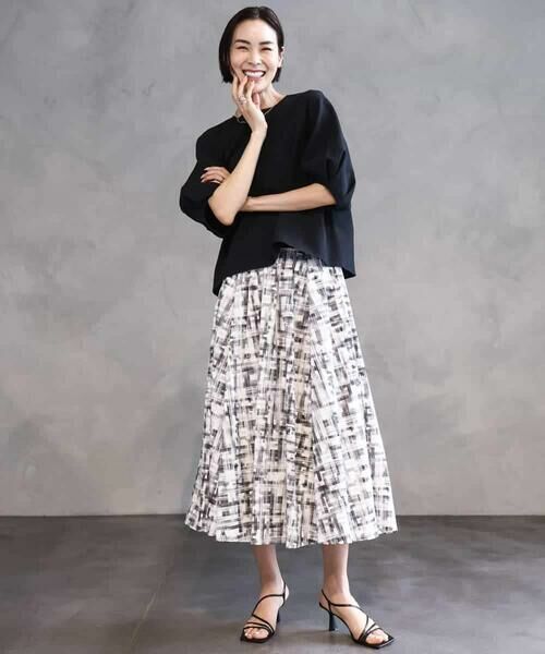 MICHEL KLEIN / ミッシェルクラン シャツ・ブラウス | ボリュームスリーブブラウス | 詳細13