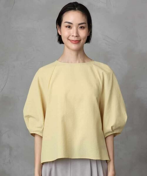 MICHEL KLEIN / ミッシェルクラン シャツ・ブラウス | ボリュームスリーブブラウス | 詳細15