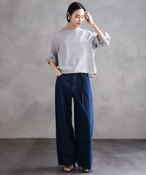 MICHEL KLEIN / ミッシェルクラン シャツ・ブラウス | ボリュームスリーブブラウス | 詳細6