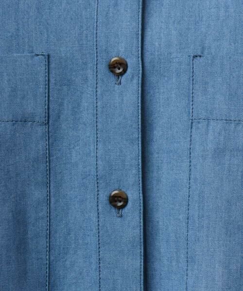 MICHEL KLEIN / ミッシェルクラン シャツ・ブラウス | [セットアップ対応]ライトオンスデニムシャツ | 詳細29