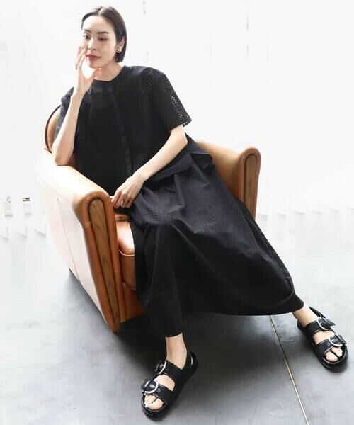 MICHEL KLEIN / ミッシェルクラン シャツ・ブラウス | [セットアップ対応]エンブロイダリーレースブラウス | 詳細23