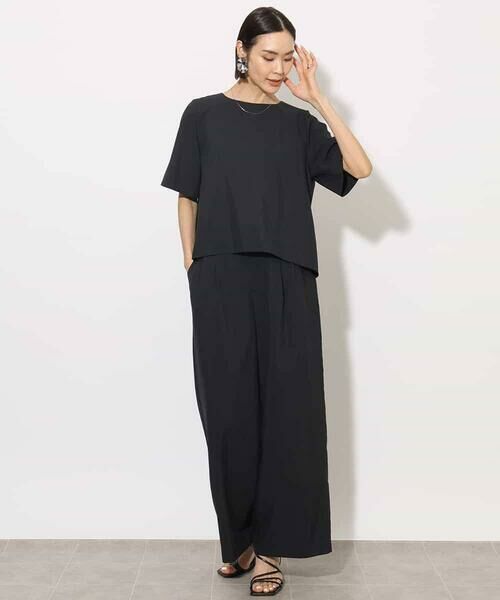 MICHEL KLEIN / ミッシェルクラン シャツ・ブラウス | [機能性素材]ドライスリットスリーブブラウス(セットアップ対応) | 詳細14