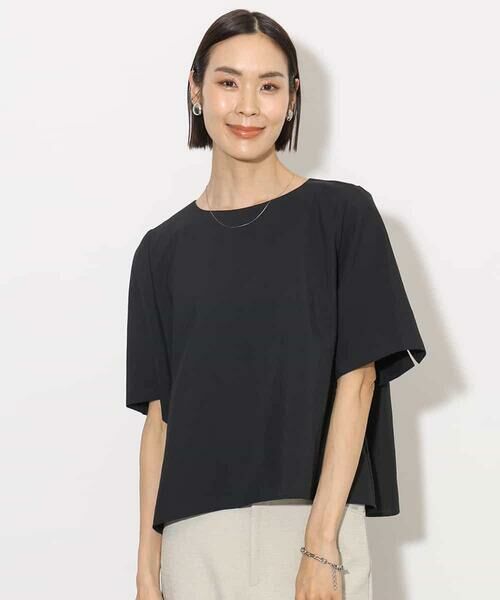 MICHEL KLEIN / ミッシェルクラン シャツ・ブラウス | [機能性素材]ドライスリットスリーブブラウス(セットアップ対応) | 詳細16