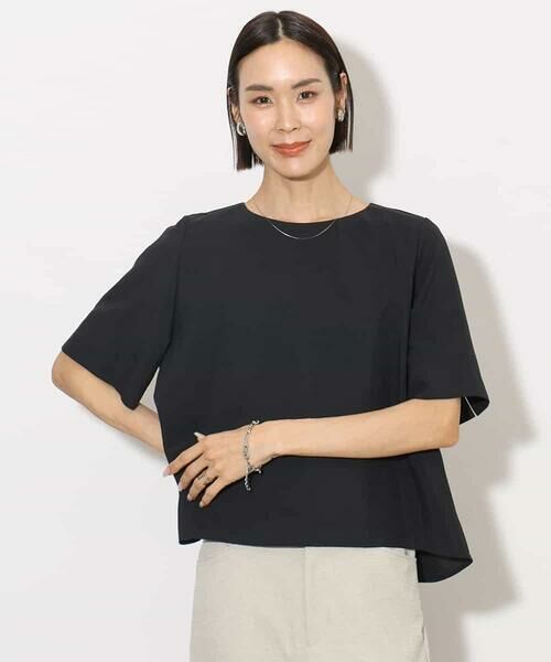 MICHEL KLEIN / ミッシェルクラン シャツ・ブラウス | [機能性素材]ドライスリットスリーブブラウス(セットアップ対応) | 詳細17