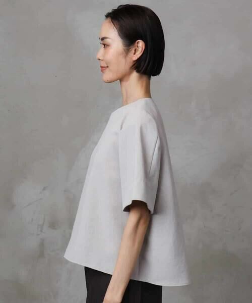 MICHEL KLEIN / ミッシェルクラン シャツ・ブラウス | [機能性素材]ドライスリットスリーブブラウス(セットアップ対応) | 詳細23