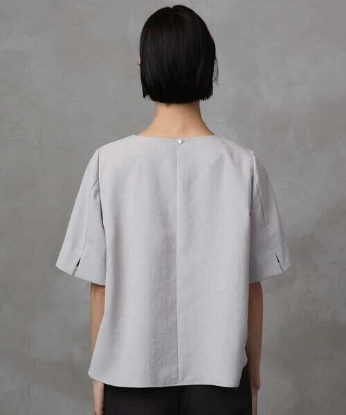 MICHEL KLEIN / ミッシェルクラン シャツ・ブラウス | [機能性素材]ドライスリットスリーブブラウス(セットアップ対応) | 詳細24