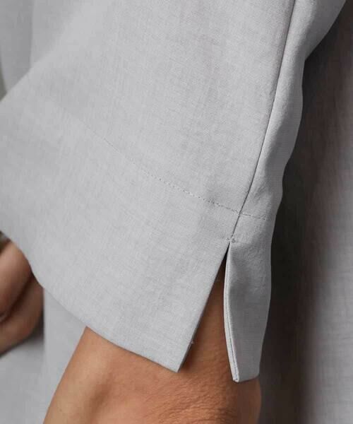 MICHEL KLEIN / ミッシェルクラン シャツ・ブラウス | [機能性素材]ドライスリットスリーブブラウス(セットアップ対応) | 詳細29