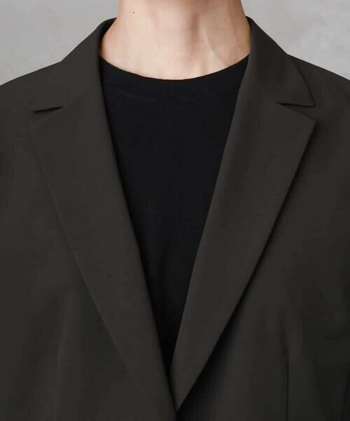 MICHEL KLEIN / ミッシェルクラン テーラードジャケット | [機能性素材]ストレッチテーラードジャケット(セットアップ対応/裏地なし) | 詳細11