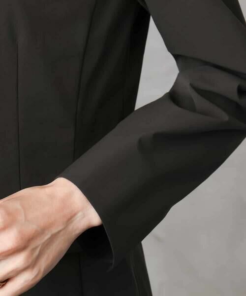MICHEL KLEIN / ミッシェルクラン テーラードジャケット | [機能性素材]ストレッチテーラードジャケット(セットアップ対応/裏地なし) | 詳細12