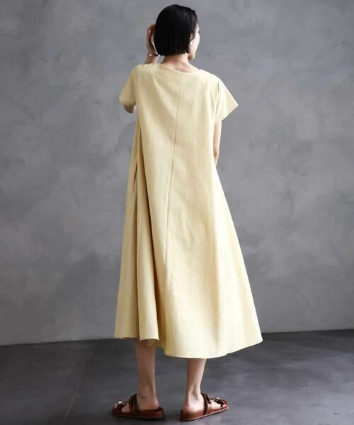 MICHEL KLEIN / ミッシェルクラン ロング・マキシ丈ワンピース | Vネックワンピース | 詳細1