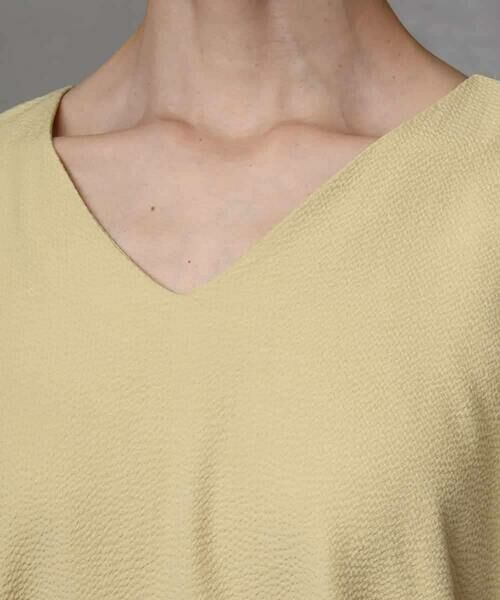 MICHEL KLEIN / ミッシェルクラン ロング・マキシ丈ワンピース | Vネックワンピース | 詳細10