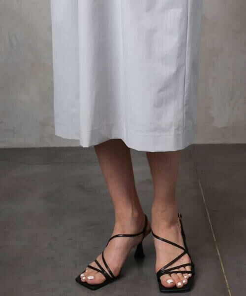 MICHEL KLEIN / ミッシェルクラン ロング・マキシ丈ワンピース | [機能性素材]スピンドルデザインワンピース | 詳細13