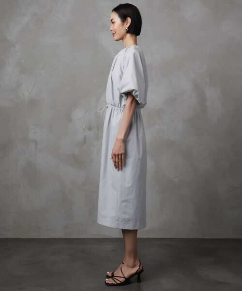 MICHEL KLEIN / ミッシェルクラン ロング・マキシ丈ワンピース | [機能性素材]スピンドルデザインワンピース | 詳細8