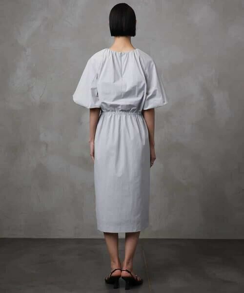 MICHEL KLEIN / ミッシェルクラン ロング・マキシ丈ワンピース | [機能性素材]スピンドルデザインワンピース | 詳細9