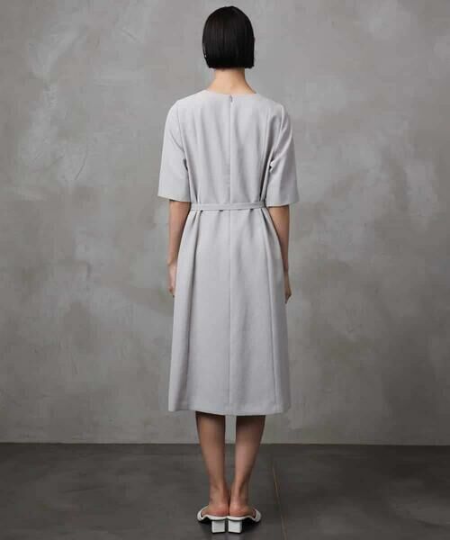 MICHEL KLEIN / ミッシェルクラン ロング・マキシ丈ワンピース | [機能性素材]ドライワンピース(セットアップ対応) | 詳細14