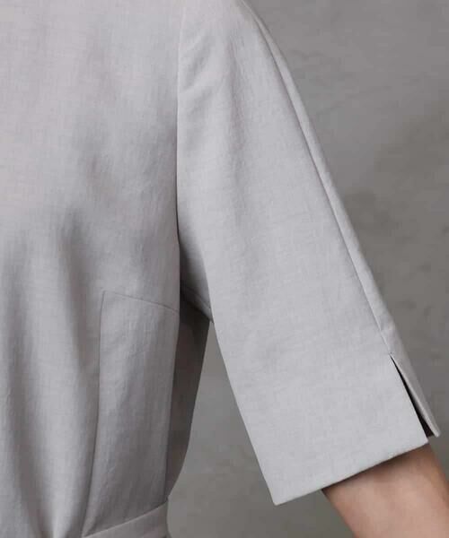 MICHEL KLEIN / ミッシェルクラン ロング・マキシ丈ワンピース | [機能性素材]ドライワンピース(セットアップ対応) | 詳細17