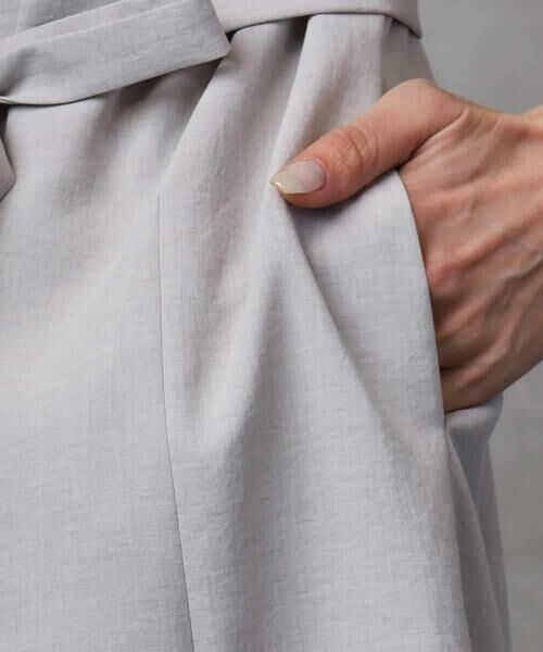 MICHEL KLEIN / ミッシェルクラン ロング・マキシ丈ワンピース | [機能性素材]ドライワンピース(セットアップ対応) | 詳細18