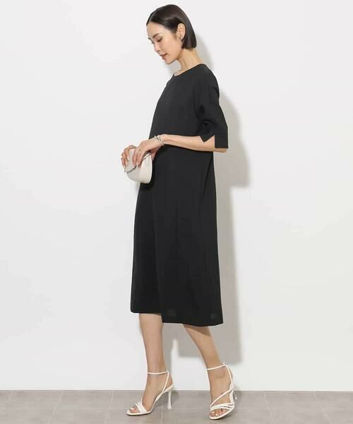 MICHEL KLEIN / ミッシェルクラン ロング・マキシ丈ワンピース | [機能性素材]ドライワンピース(セットアップ対応) | 詳細8