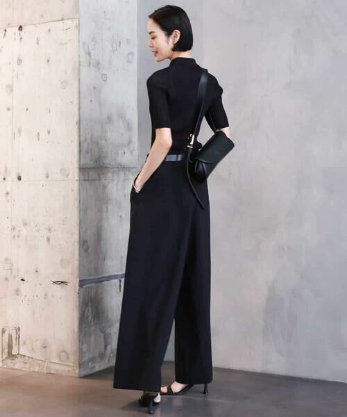 MICHEL KLEIN / ミッシェルクラン ニット・セーター | シアーリブ襟付きニット | 詳細19