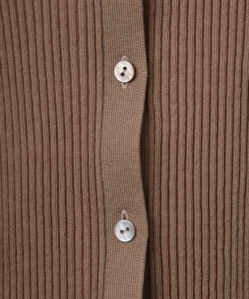 MICHEL KLEIN / ミッシェルクラン ニット・セーター | シアーリブ襟付きニット | 詳細26